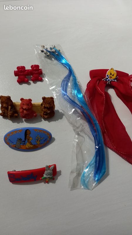 Lot barrettes enfant (image 1)