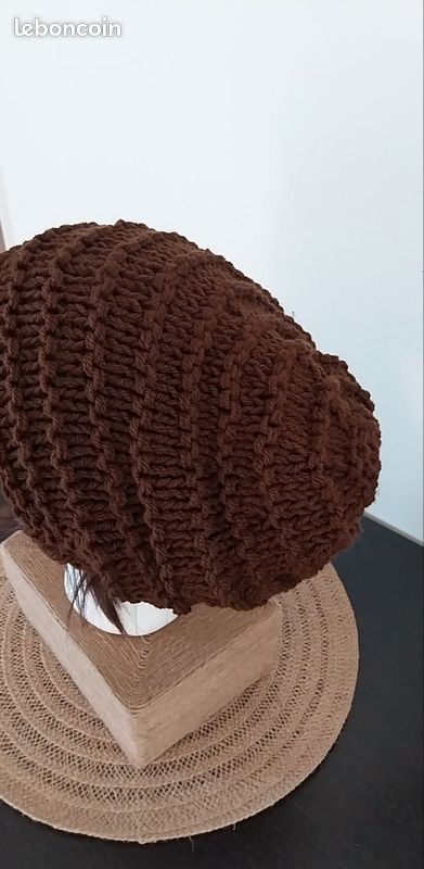 Joli bonnet slouchy marron (image 8)