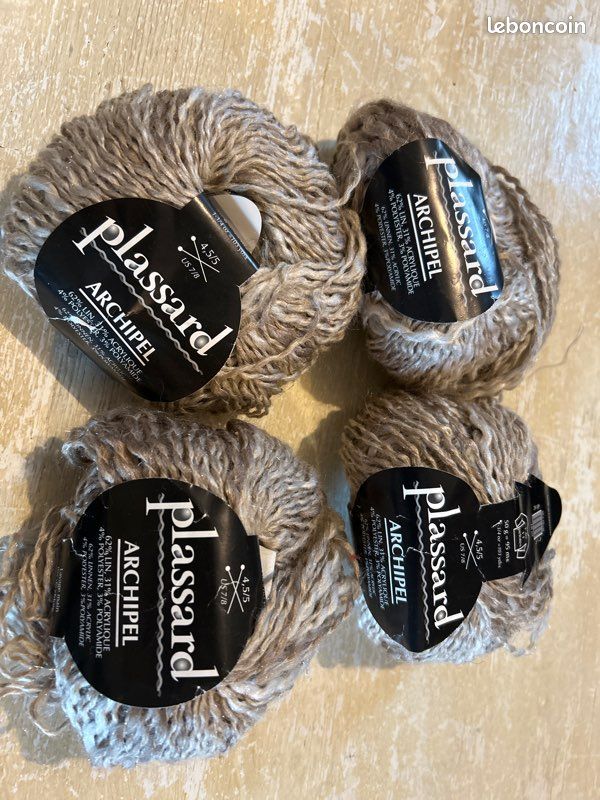 4 Pelotes De Laine Welcombe Pernelle Taquine - 50g - Aiguilles 3,5 - Chiné Multicolore - Neuf
