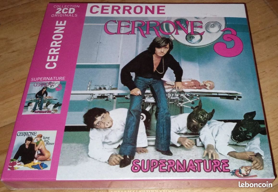 Neuf scelle cerrone 3 / coffret 2 cd / supernature / love in c minor (image 1)