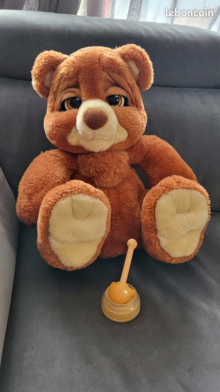 Peluche interactive l'ourson (image 1)