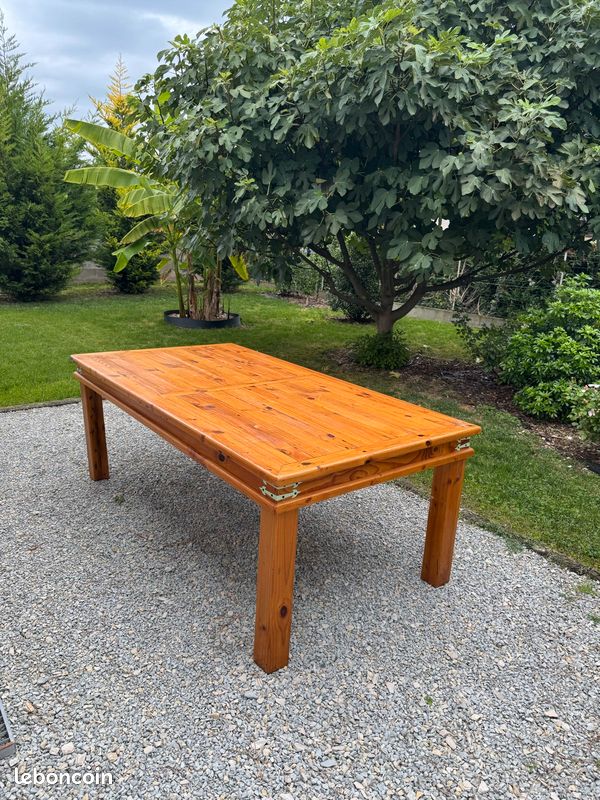 Table de séjour en pin (image 2)