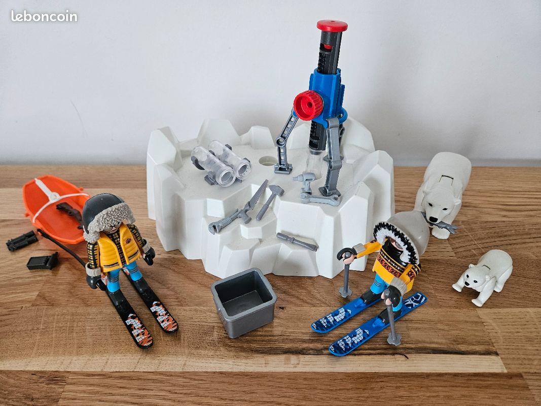 Playmobil 9056 explorateurs avec ours polaires Jeux Jouets