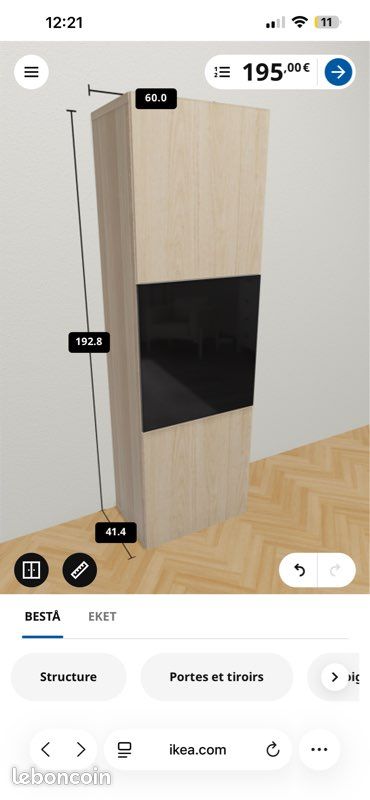 Meuble TV / Armoire BESTA IKEA (image 10)