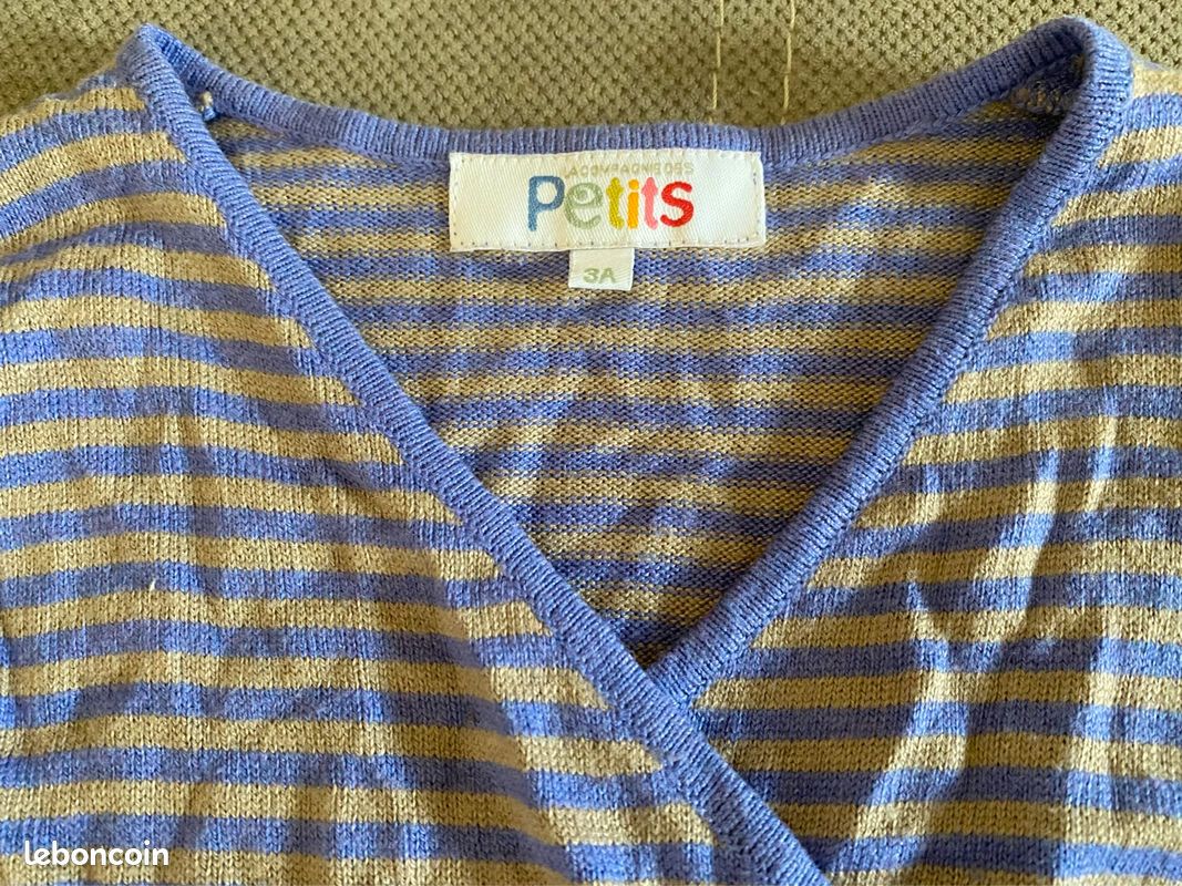 Gilet rayé de la Compagnie des Petits (image 4)