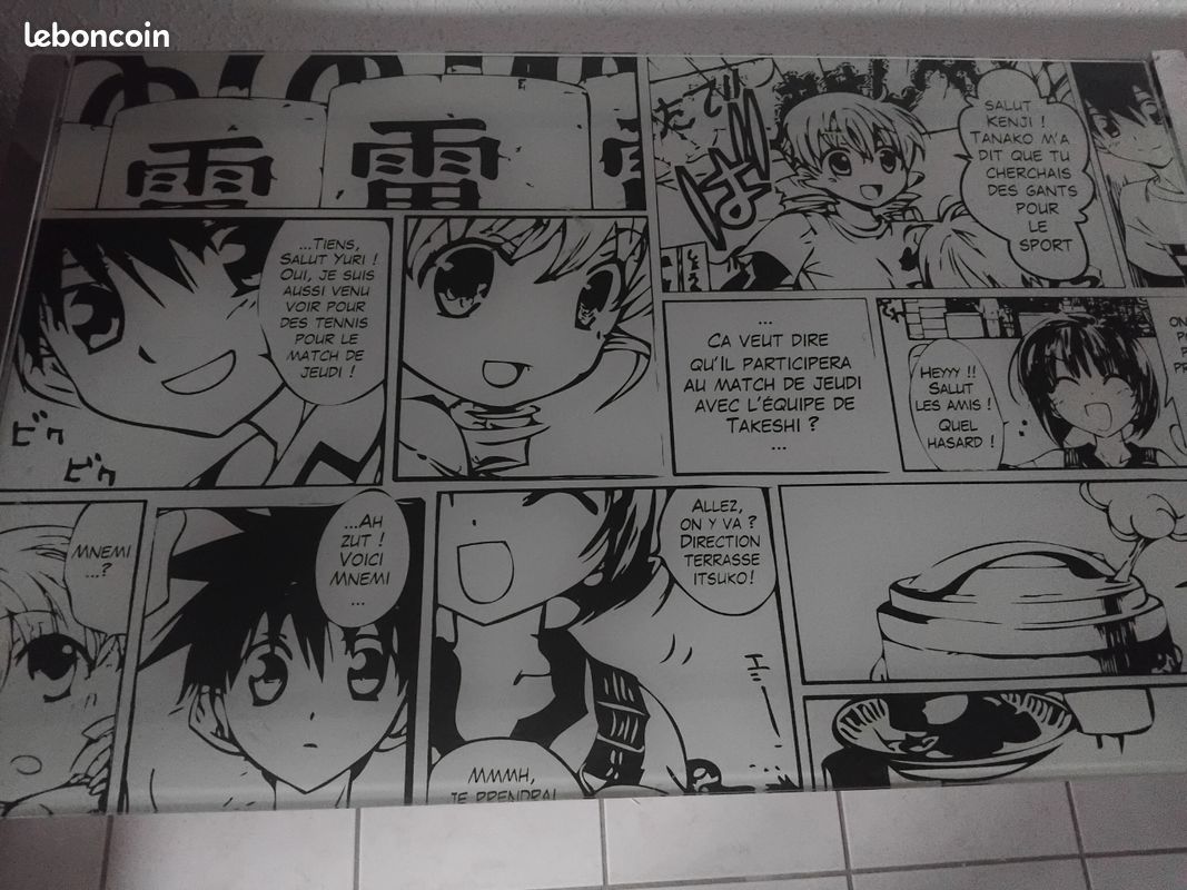 Bureau et chaise de bureau Manga (image 3)