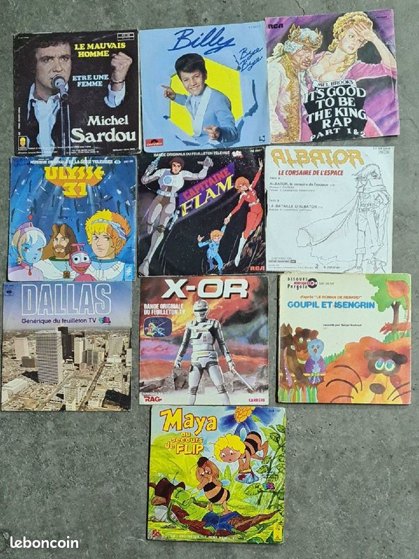 Vinyles 45 tours (image 1)