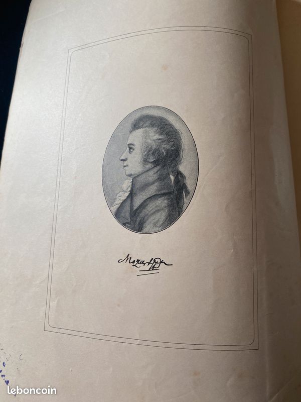 MOZART Sonates pour piano Livre ancien (image 2)