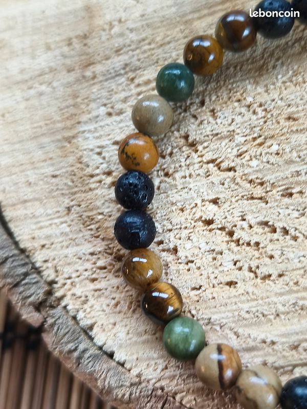 Bracelets homme en pierres naturelles (image 5)