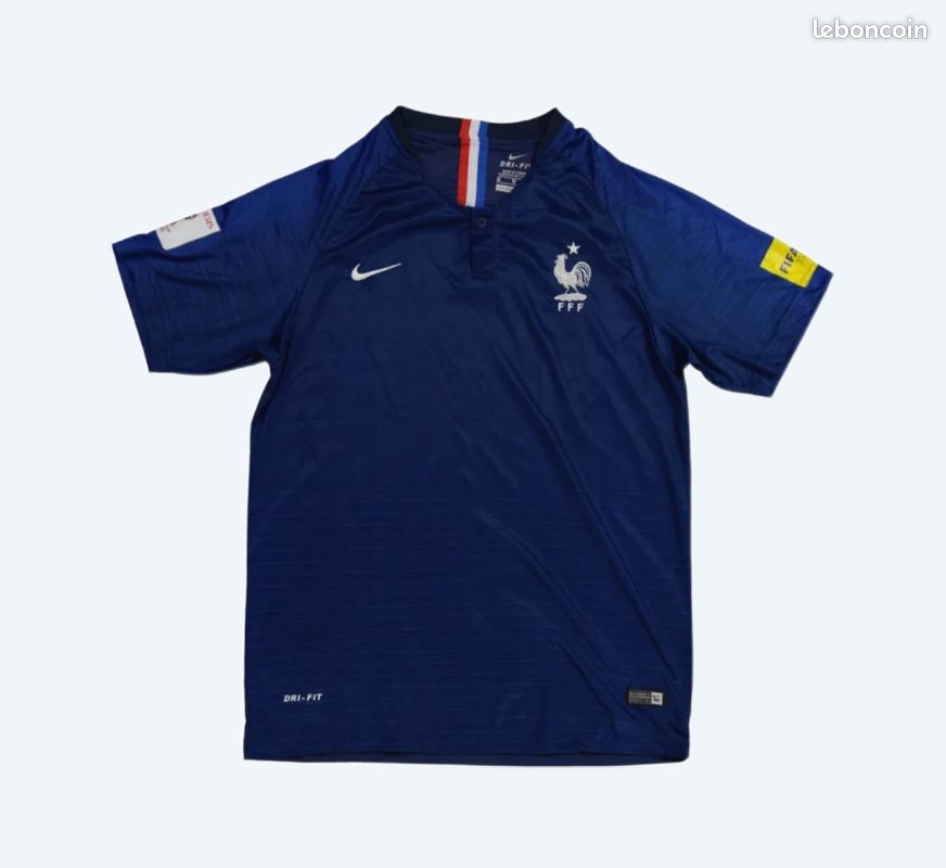 Finale Maillot Equipe De France 2018 Nike Kylian Mbappe France