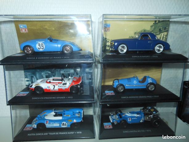 Miniature TIP TOP Simca 1200S Rallye Du Mont Blanc 1974 - 1/43, Montée, Blanc, AG M6