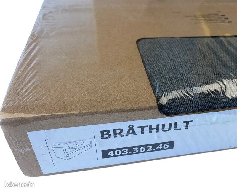 Canapé Brathult IKEA avec housse supplémentaire neuve (image 2)