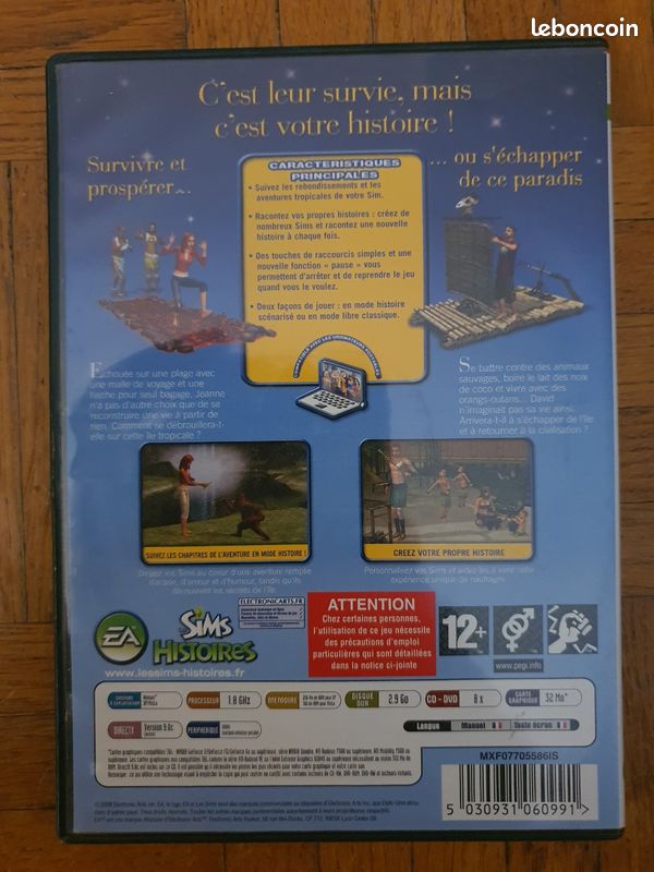 Sims Histoires de Naufrages - PC (image 2)