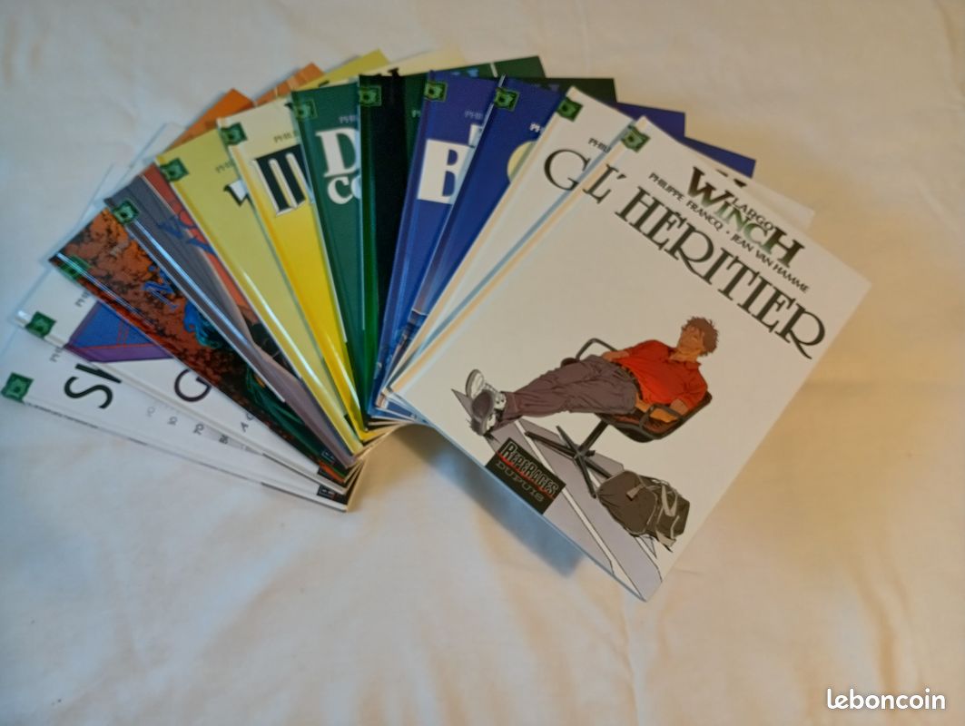 Bandes dessinées largo winch 12 volumes (image 1)