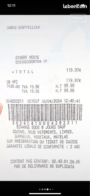 Veste equitation Segura (image 6)