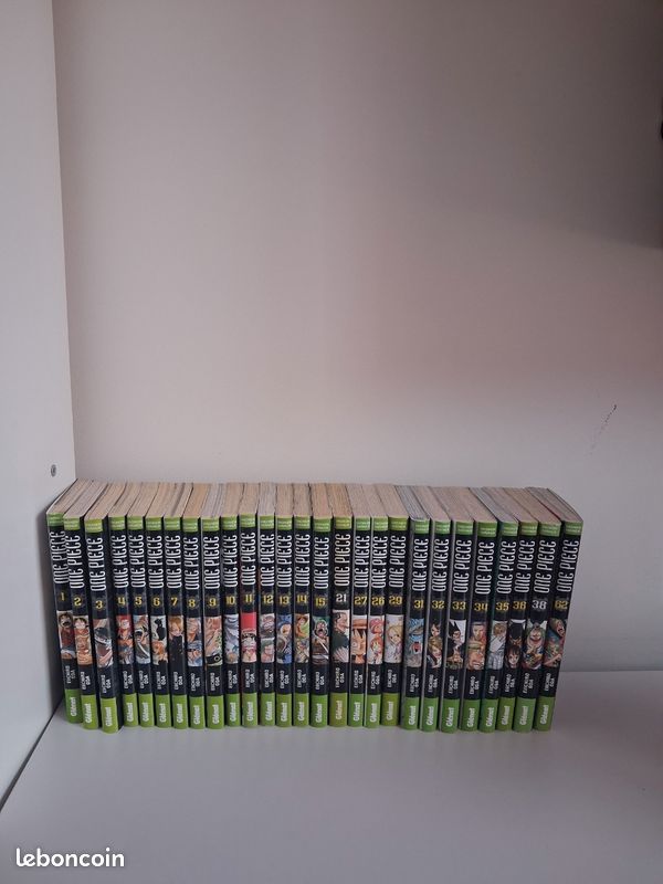 Manga One Piece lot de 46 tome tome 1 à 15 + 21 26 27 28 31 à 36 + 38 62 et 70 à 90 sans le 83 et 84 (image 7)