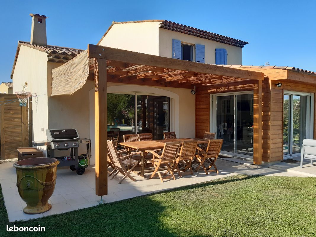Près de Cannes villa 4 chambres climatisée piscine privée grand jardin (image 3)