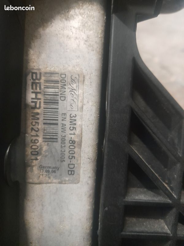 Kit de radiateur d eau pour volvo C30 summum 2,4 litre diesel (image 3)