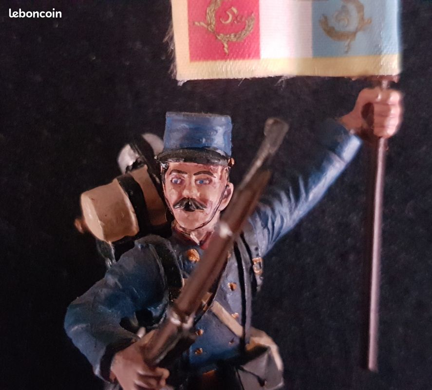 Figurines Plomb creux Infanterie Française 1920 Zouaves Tirailleurs Figurines Plomb creux Infanterie Française 1920 Zouaves Tirailleurs