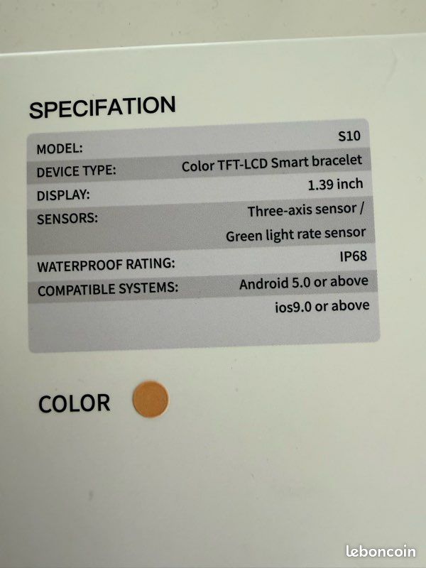 Smartwatch montre connectée (image 3)