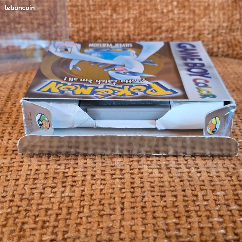 GAME BOY COLOR : Pokémon Version Argent [DMG-AAXF-FRA] Nintendo (2001) EUR 19,90 - FR