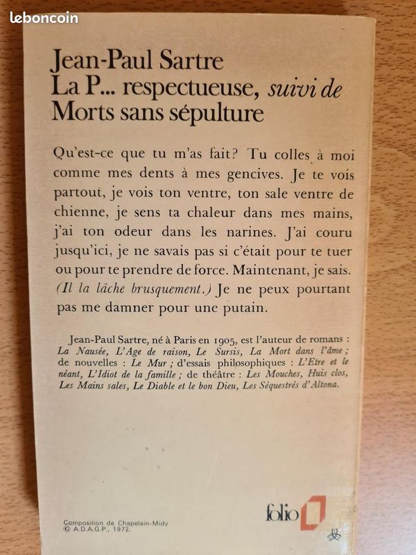 3 romans de Sartre (image 2)