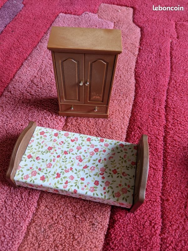 Meubles vintage Les petits Malins Maple Town de Bandai années 80 (image 1)