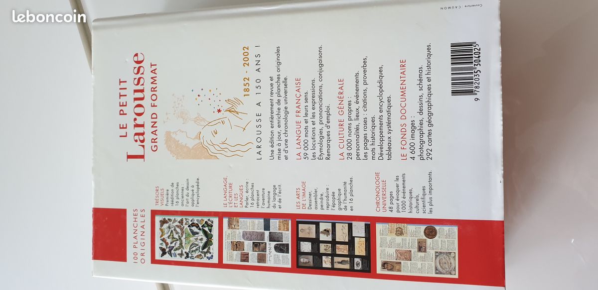 Dictionnaire Français - Le Petit Larousse Gd Format (image 2)
