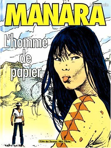 BD l'homme de papier de Manara (image 1)