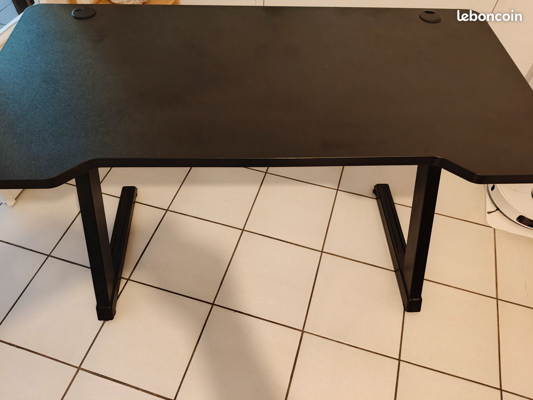 Bureau gaming Oplite Tilt - noir (image 1)