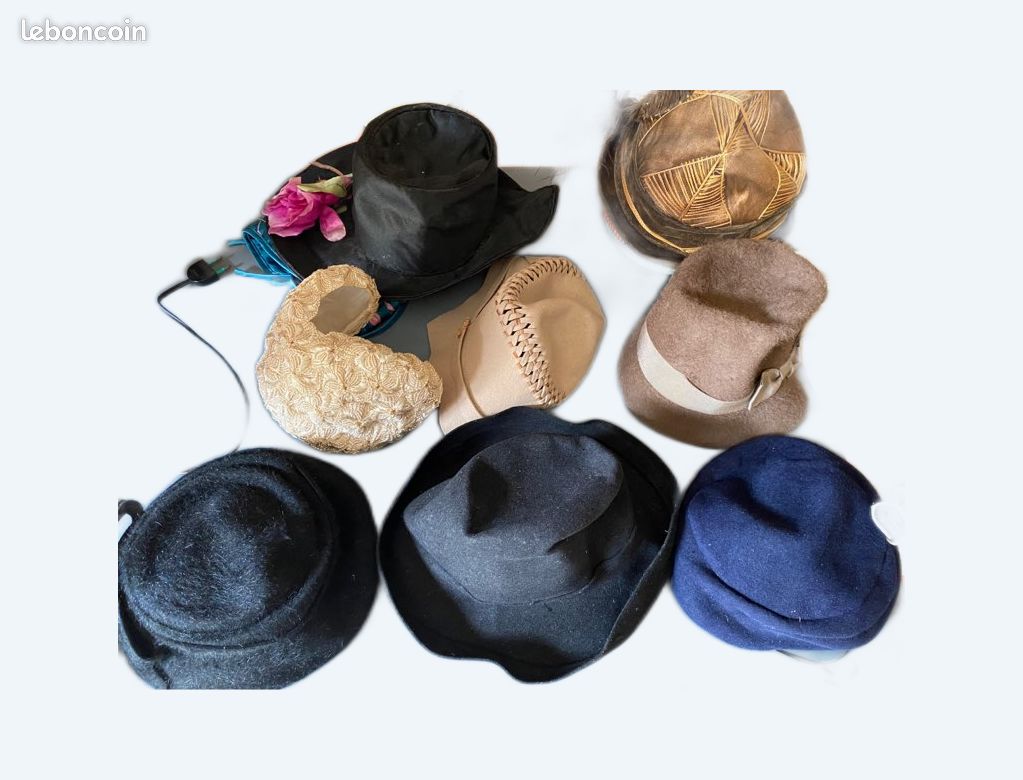 Chapeaux anciens pour déguisement, prix lot attractif (image 1)