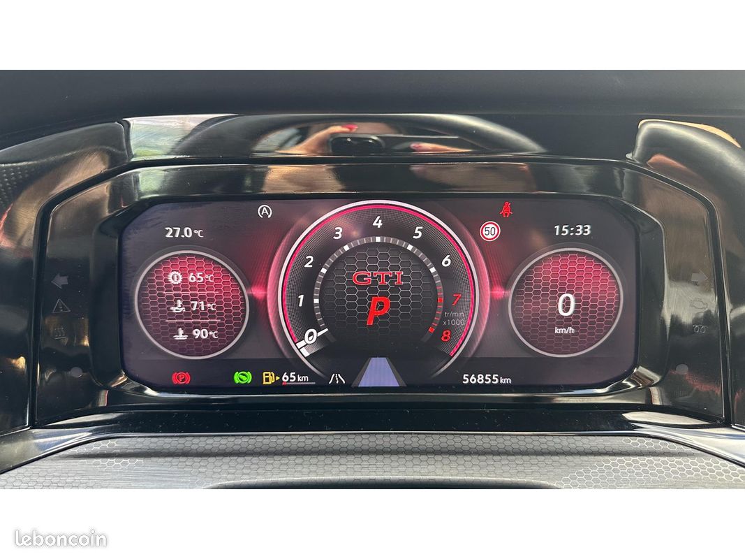 VOLKSWAGEN GOLF 2.0 TSI - 300 - BV DSG 7 VIII BERLINE GTI Clubsport PHASE 1 (image 21)