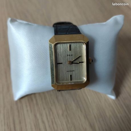 MONTRE GOUSSET PAX femme 17 jewels incabloc en état de fonctionnement