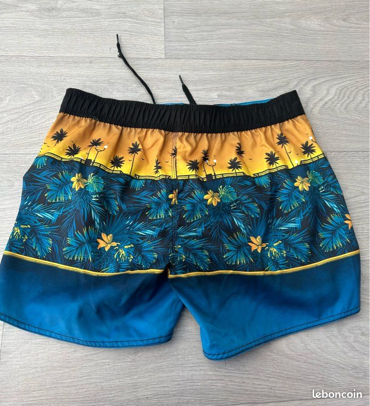 FREEGUN Maillot De Bain Homme Short De Bain Séchage Rapide Poches - Plage Sport Nautique