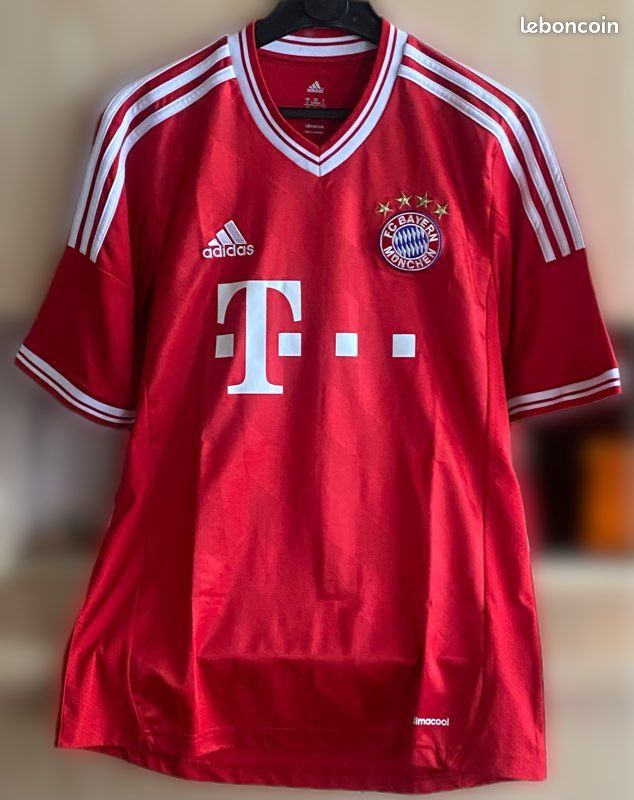 Maillot Bayern Munich Domicile Vainqueur LDC 2020/21 : Maillots de foot et NBA sur