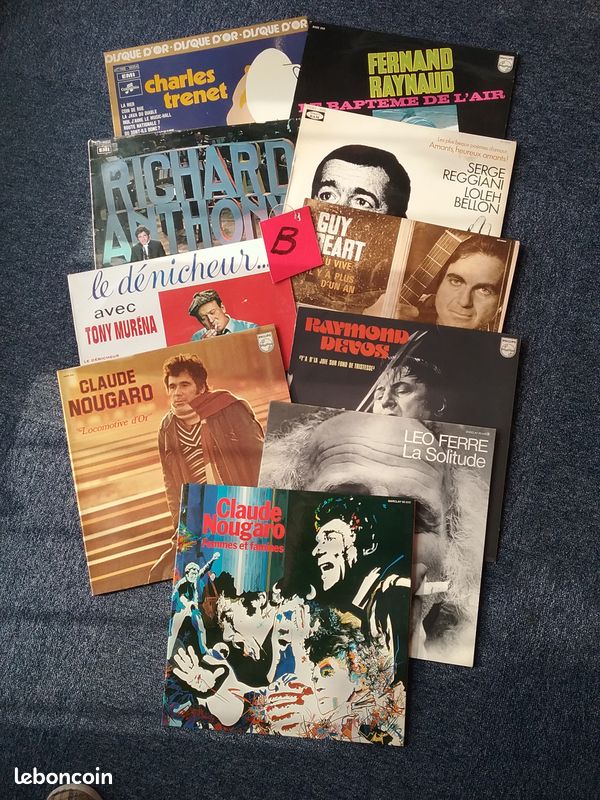 Disques vinyles 33 tours (image 1)