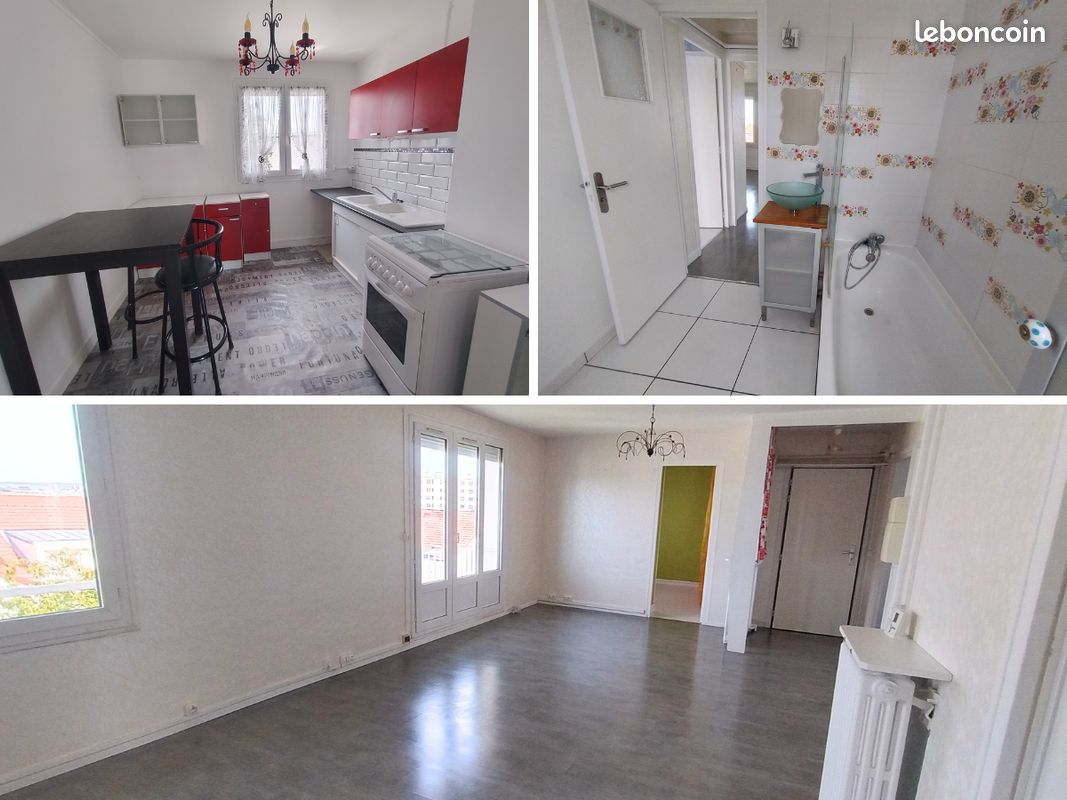 Appartement 3 pièces 65 m² · à Reims · 65 m² · 140 000 €
