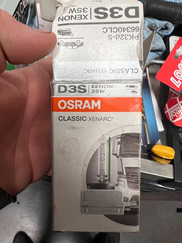 Ampoule xénon neuve D3S Osram - Équipement auto