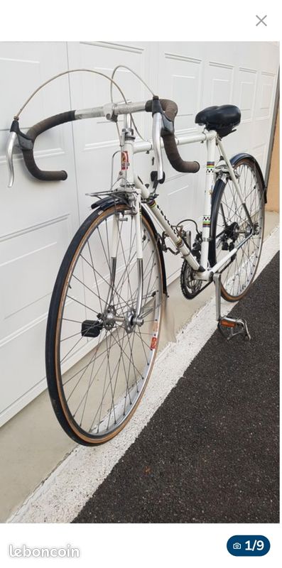 Vélo Course Vintage Peugeot Vitus PF10 56 Cm Blanc – Très Bon état