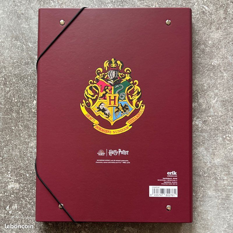 Chemise à rabats A4 Hogwarts Express Platform 9¾ - HARRY POTTER - NEUF (image 2)