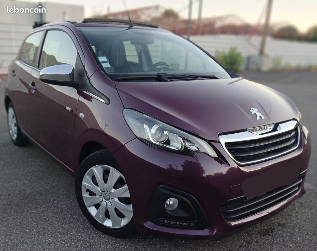 Peugeot 108 1.2 vti style 5 portes TOIT OUVRANT (image 1)