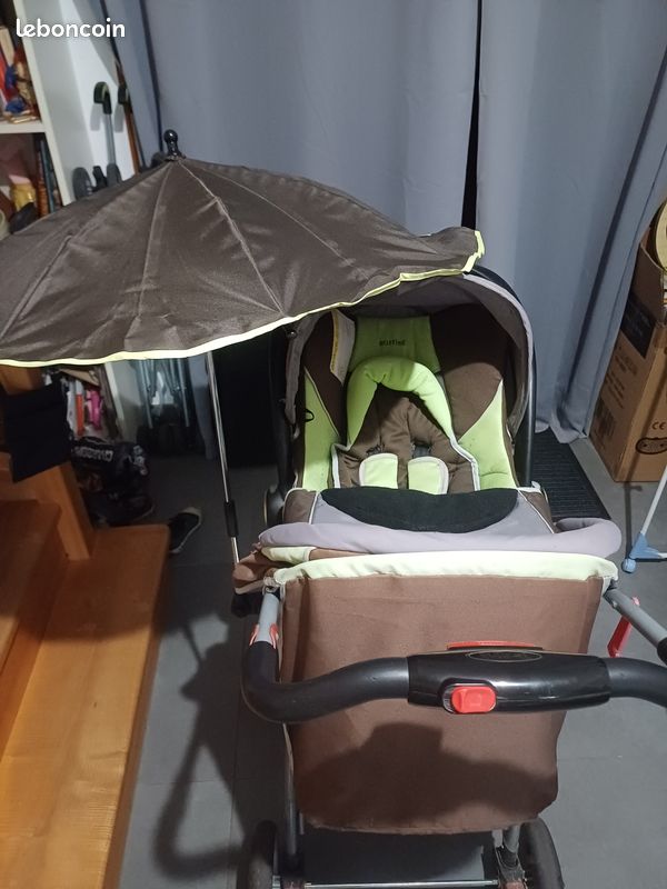 Poussette avec cosy et ombrelle (image 3)