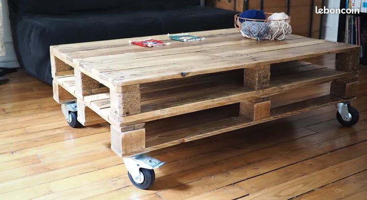 Réalise votre table basse en palette (image 1)