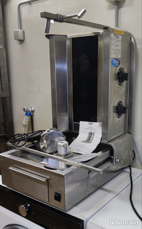 Maxima - machine à kebab gyros 2 brûleurs (image 2)