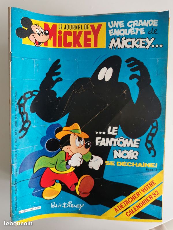 Le journal de mickey collection de 1982 (image 1)