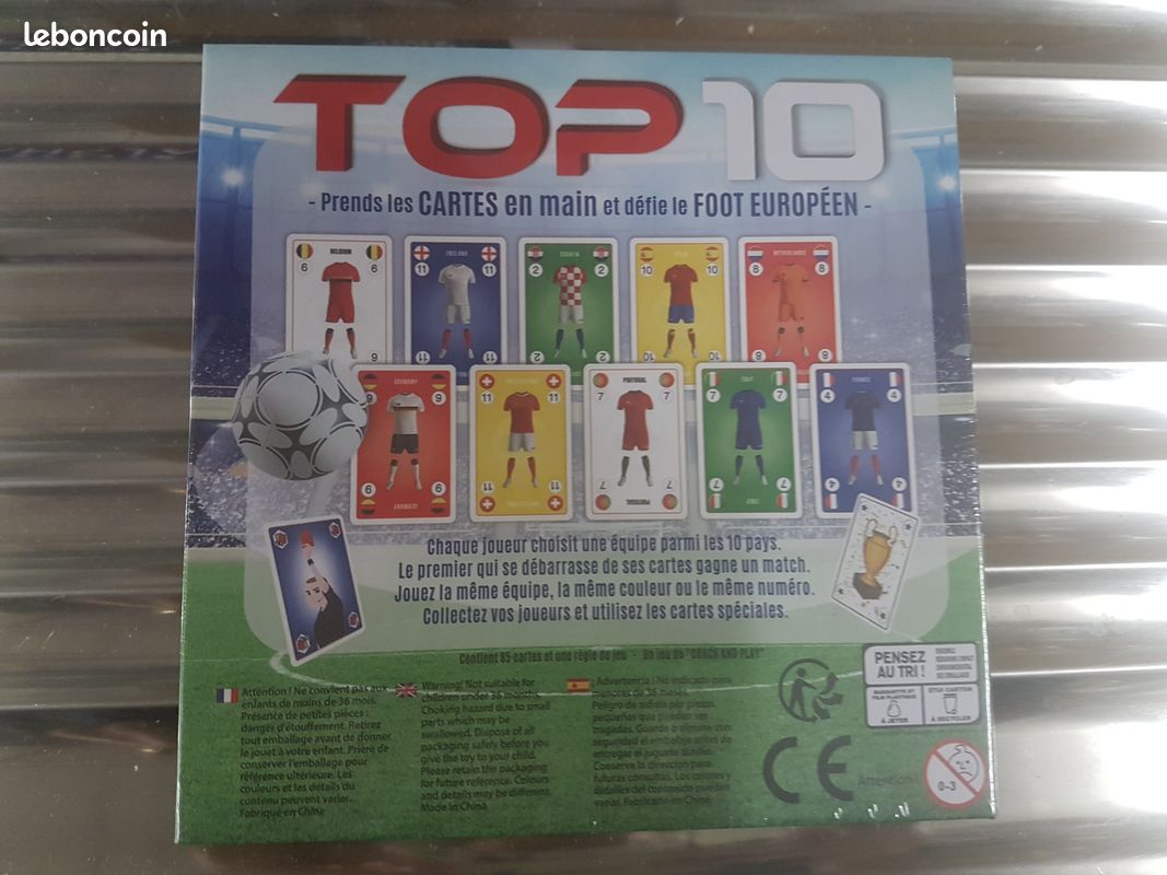WDK Jeu de Cartes Football Top 10 (image 2)