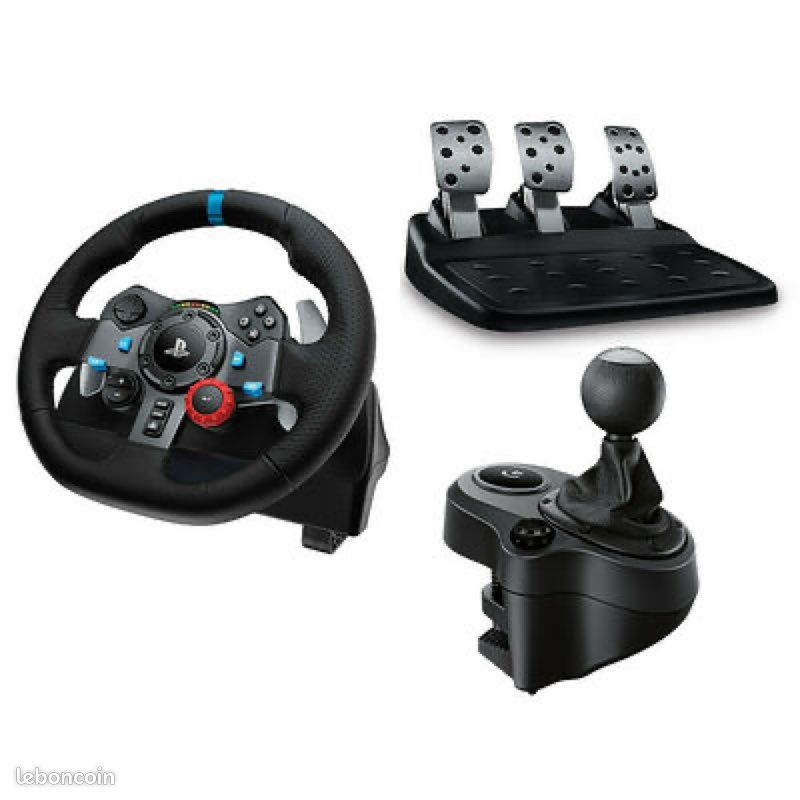 Volant g29 + avec levier de vitesse (image 1)