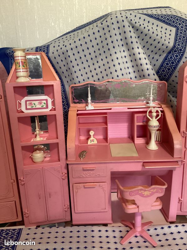 Ensemble mobilier Barbie vintage (image 2)