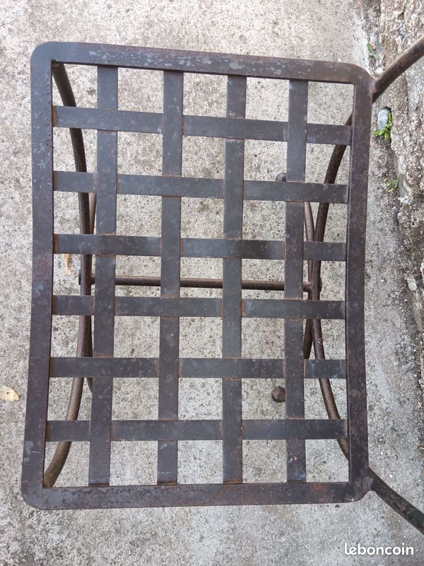 Chaises fer forgé (image 5)