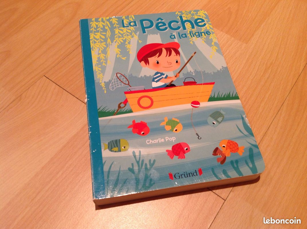 Jeu de pêche et livre (image 1)